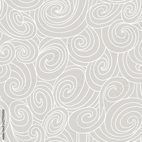 Vector seamless waved background. Repeated abstract pattern.