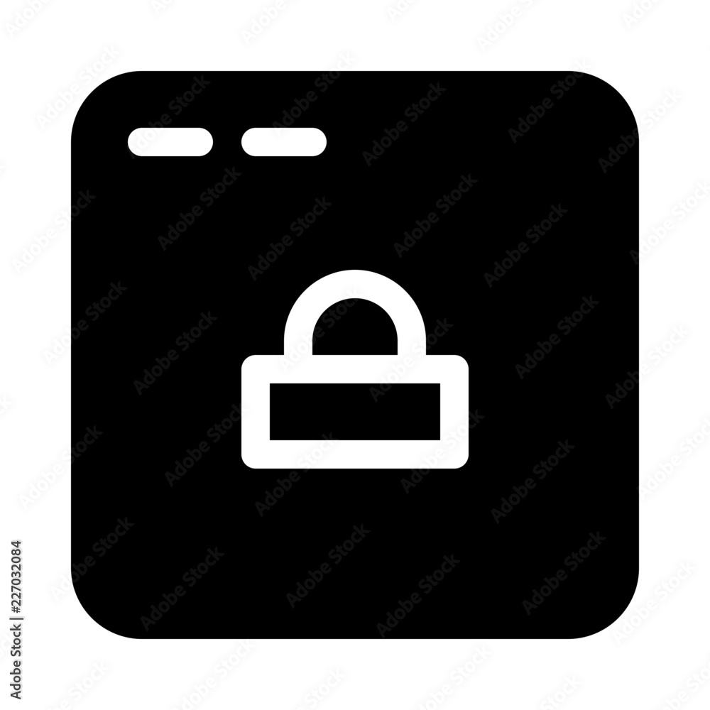 App Lock Security Protect Protection Secure vector icon App Lock Security Protect Protection Secure vector icon
