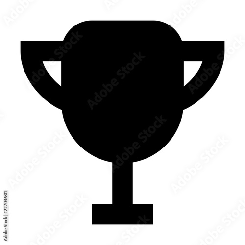 Award Cup Service Best Winner vector icon