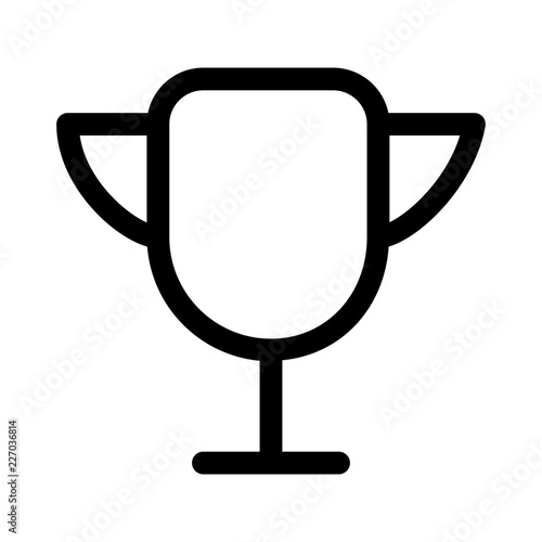 Award Cup Service Best Winner vector icon