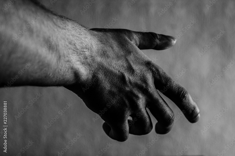 Fototapeta premium hand of man