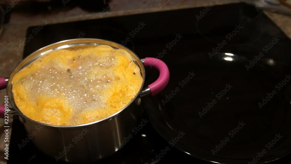 Cooking shrimp. Boiling shrimp. Chef cooking shrimp Cooking shrimp. Boiling shrimp. Chef cooking shrimp