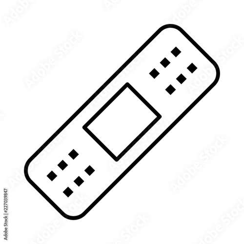Bandage Medicine Hospital Medical Ambulance Healthcare vector icon