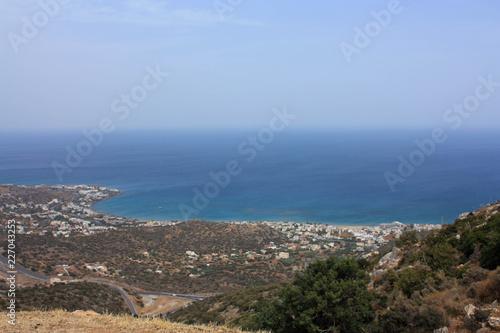 The coast of Greece. Crete