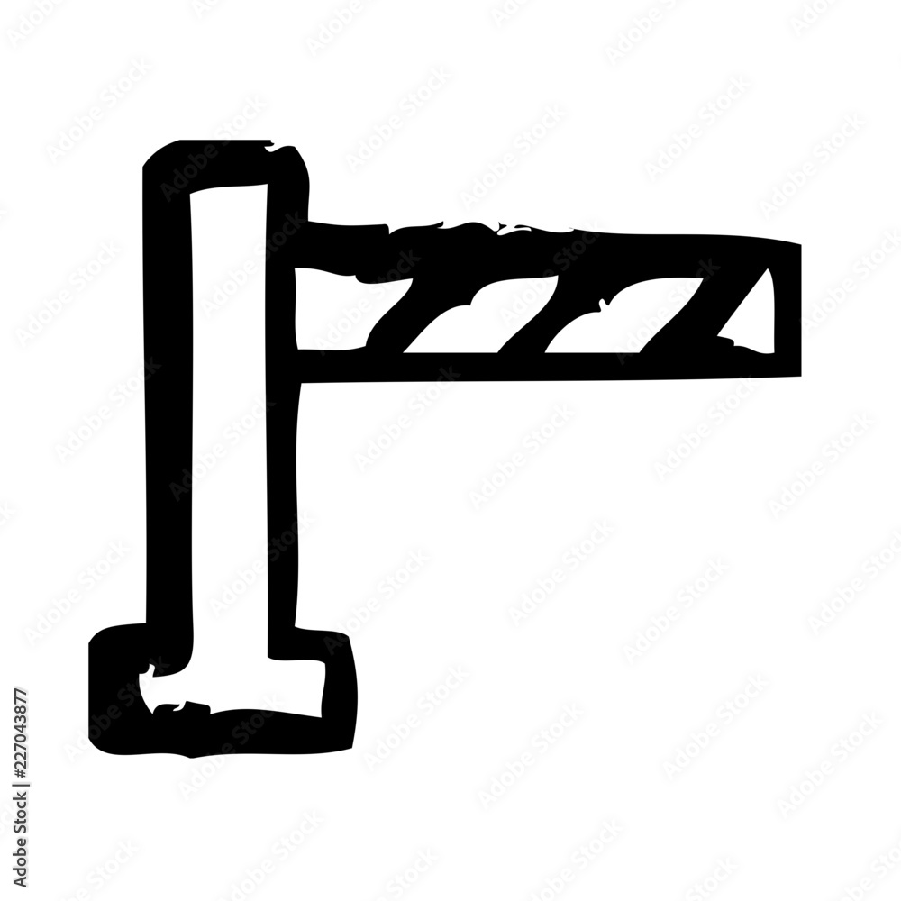Barrier City Town Map Locations vector icon Barrier City Town Map Locations vector icon