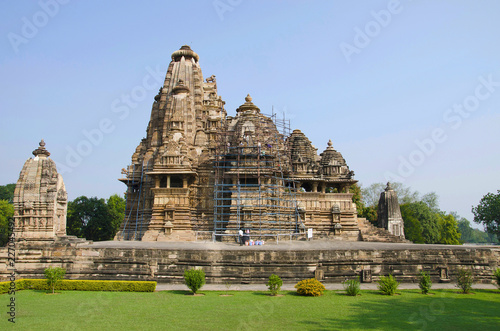 VISHWANATH TEMPLE  Facade - South View  Western Group  Khajuraho  Madhya Pradesh  UNESCO World Heritage Site