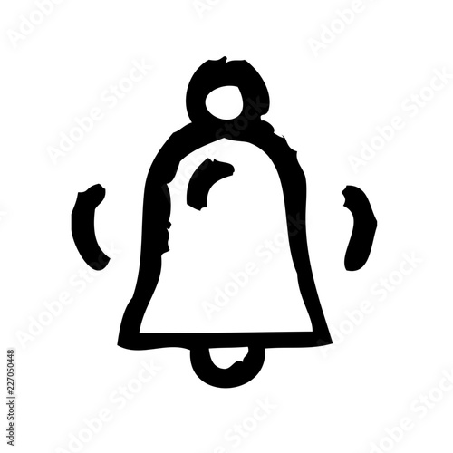 Bell Sound Alarm Bell Signal Alert vector icon