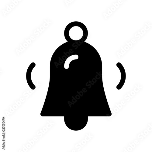 Bell Sound Alarm Bell Signal Alert vector icon
