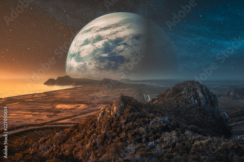 Fototapeta Naklejka Na Ścianę i Meble -  New planet
