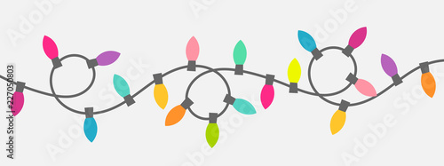 Christmas lights string