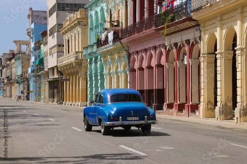 Havanna, Paseo de Marti, Strasse, Oldtimer  © Ina Meer Sommer