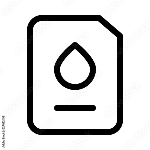 Bill Water Lamp Ecology Nature Environmental Protection Reserve Energy vector icon