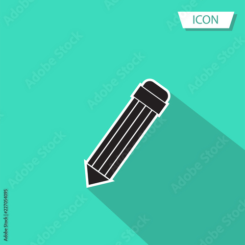Pencil Icon Vector isolated on white background.
