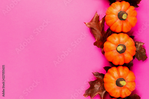 Halloween holiday or autumn background.