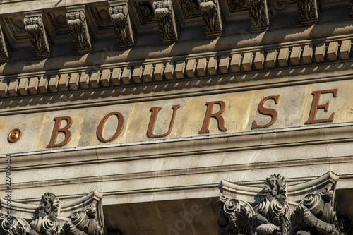 Paris stock exchange , Paris, France