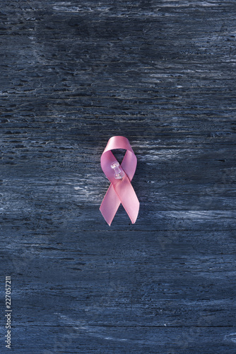 pink ribbon for the breast cancer awareness