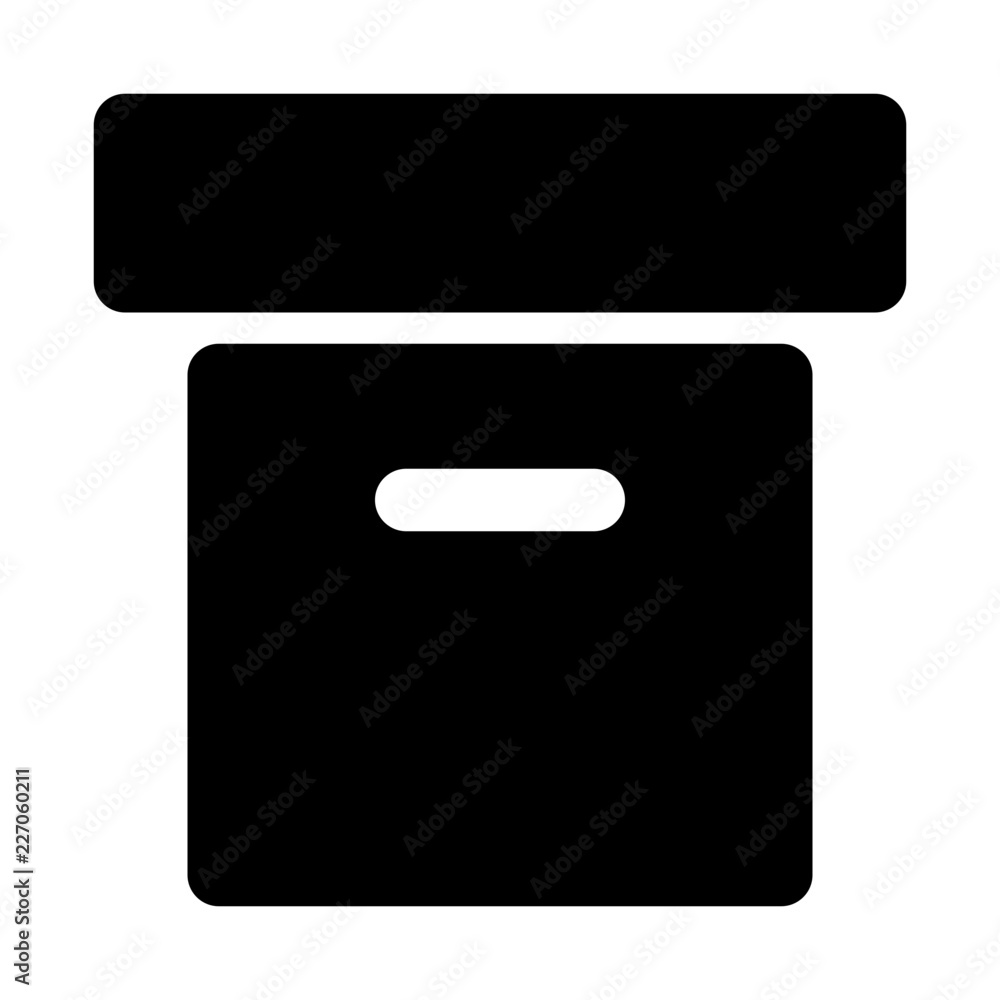 Box Mail Postal Service Envelope Delivery vector icon Box Mail Postal Service Envelope Delivery vector icon