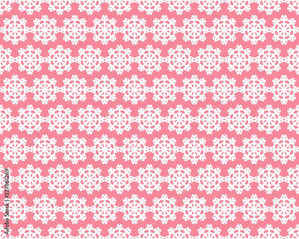 Snowflake seamless pattern Snowflake seamless pattern