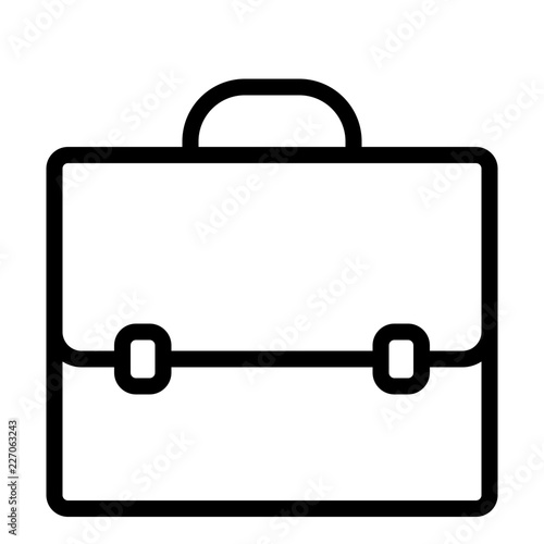 Briefcase Lawyer Judge Judgement Law vector icon