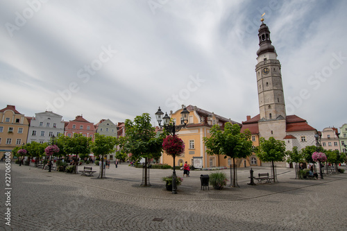 Poland boleslawiec old town photo