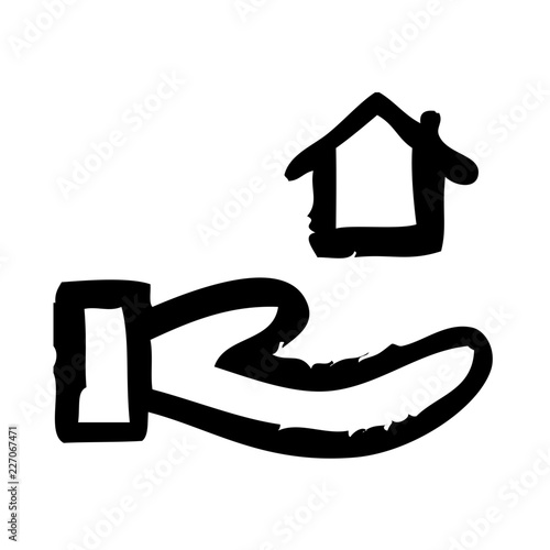 Broker Heritage Testament Real Estate Building Holdings vector icon