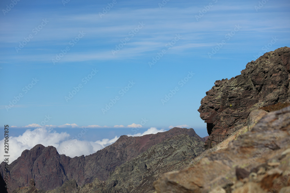 Berge Gebirge in Korsika