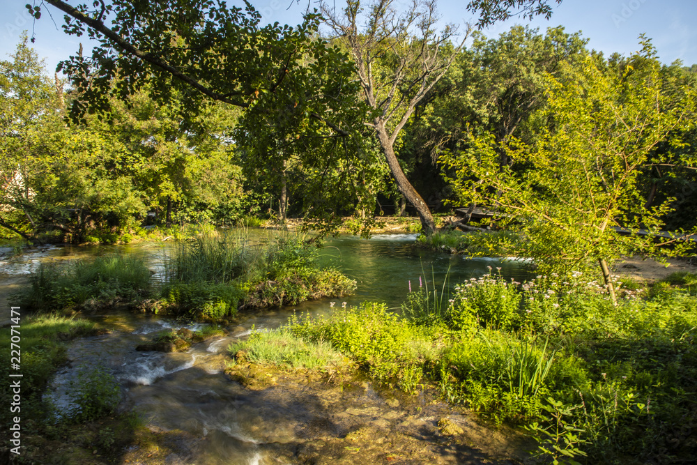 Fototapeta premium National Park Krka near Šibenik in Croatia