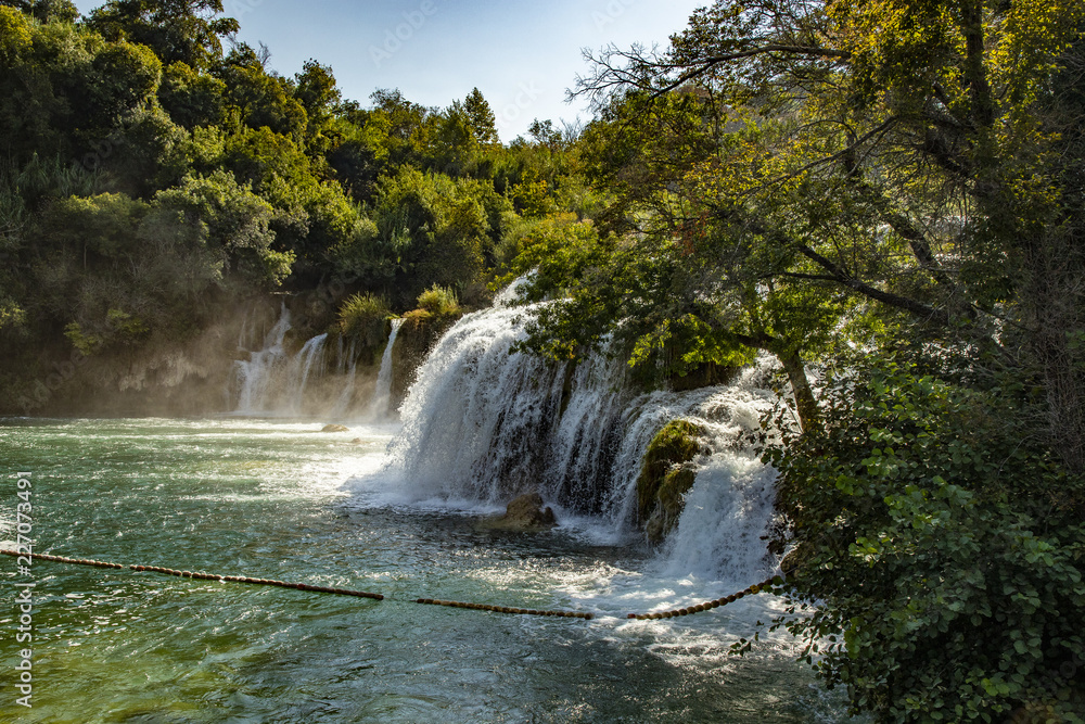 Fototapeta premium Park Narodowy Krka koło Šibenika w Chorwacji