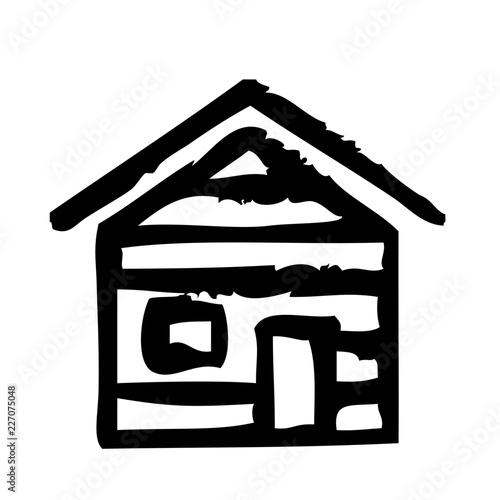 Cabin Germany German Nation Holiday vector icon