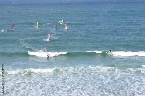 Surf and Windsurf, Bretagne, France