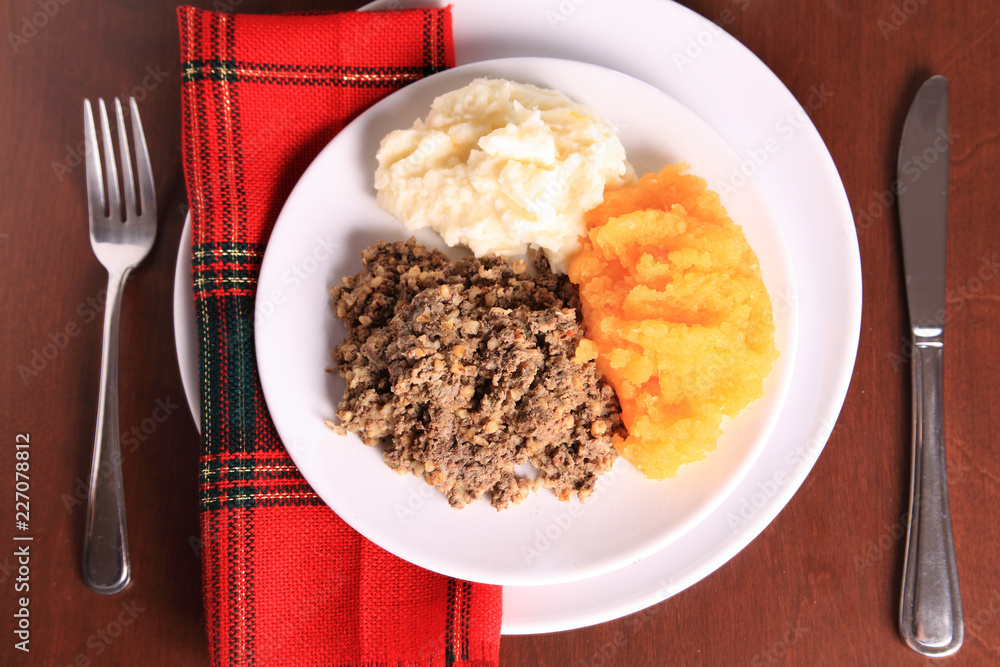 Scottish Haggis Dinner Scottish Haggis Dinner