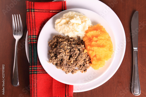 Obraz na płótnie Scottish Haggis Dinner
