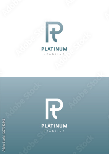 Platinum logo template.