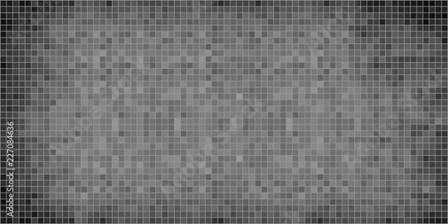Gray abstract mosaic background - Illustration, 
Squares Of Light And Dark gray color, 
Gray shapes of mosaic style