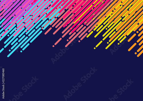 Banner templates memphis style geometric pattern. Colorful apstract background with lines, circles, squares and copy space. Vector Illustration.
