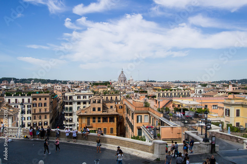 Overlook of the city of Rome
