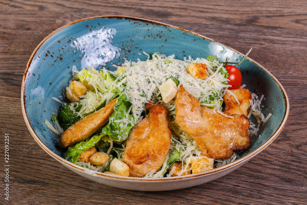 Caesar salad with chicken Caesar salad with chicken