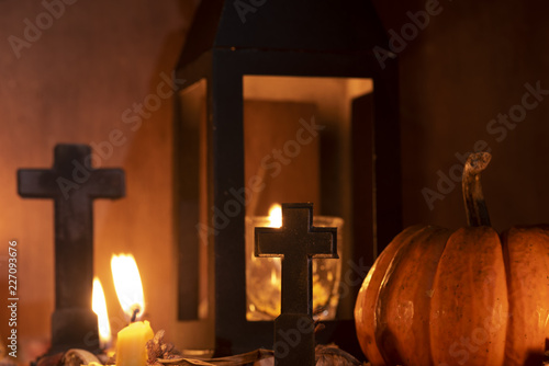 Halloween pumpkins, art pic...