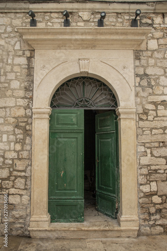 antique door, old door