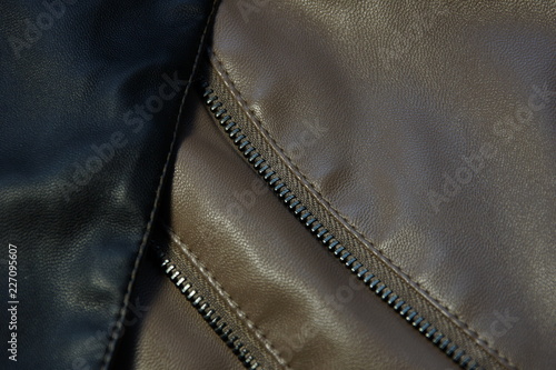 leather  jacket texture background zipper lock