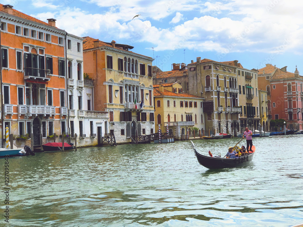 Obraz premium Gondelfahrt in Venedig