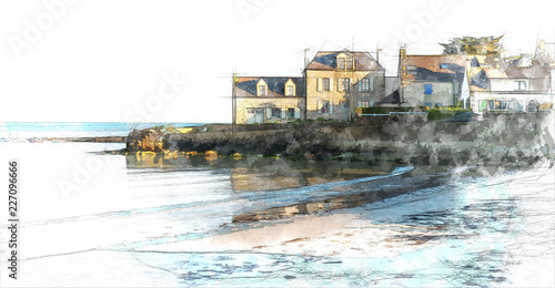 Britton coastal village