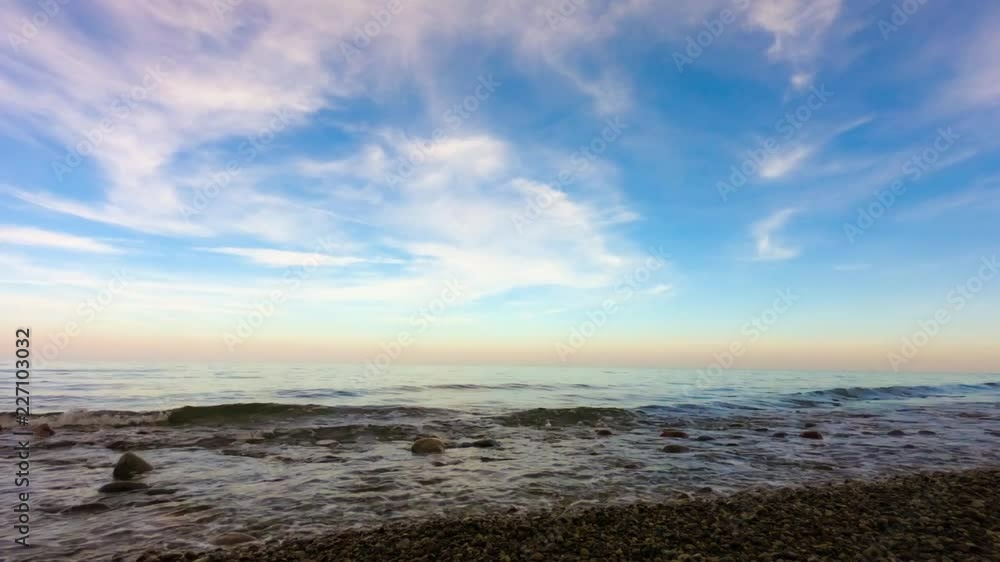 time-lapse movie beach in the autumn season time-lapse movie beach in the autumn season