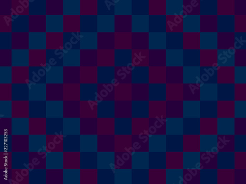 Dark Purple and Blue Quilt Pattern Background which is Perfect for Slide Show Presentation