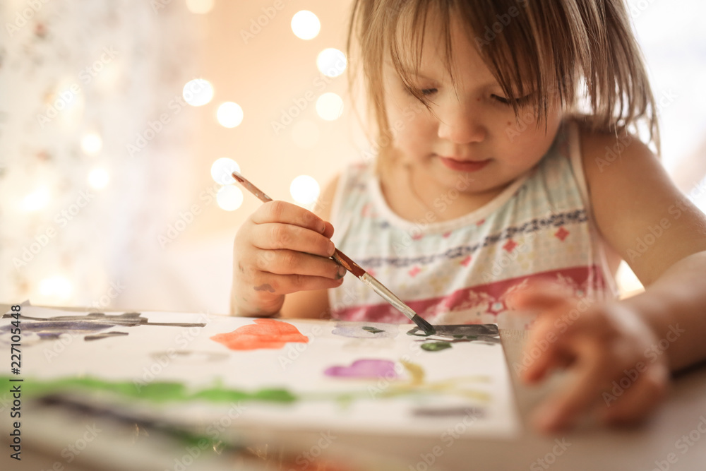 child is drawing. children's creative abilities child is drawing. children's creative abilities
