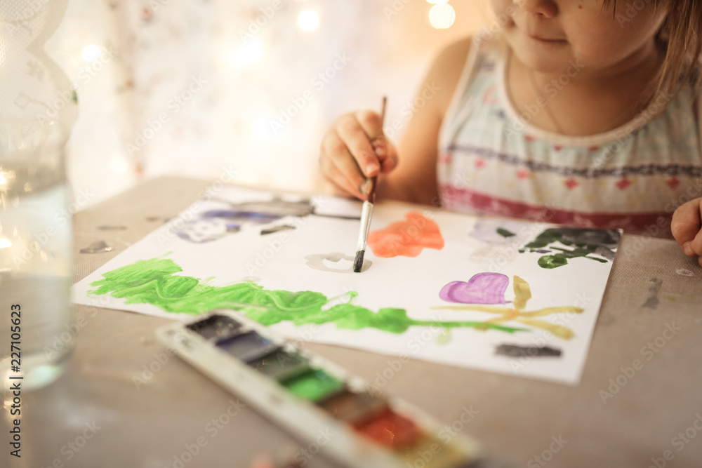 child is drawing. children's creative abilities child is drawing. children's creative abilities