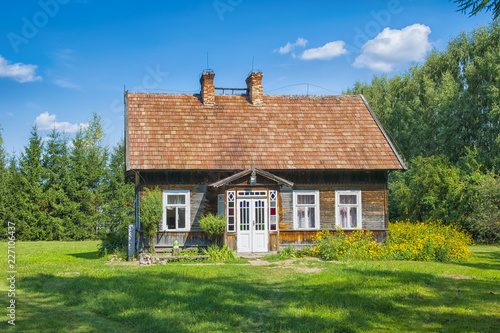Old village house. Podlasie, Poland.