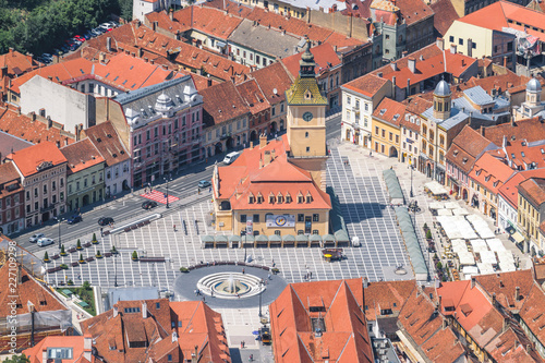 Brasov Council House in the main square in Brasov, Romania