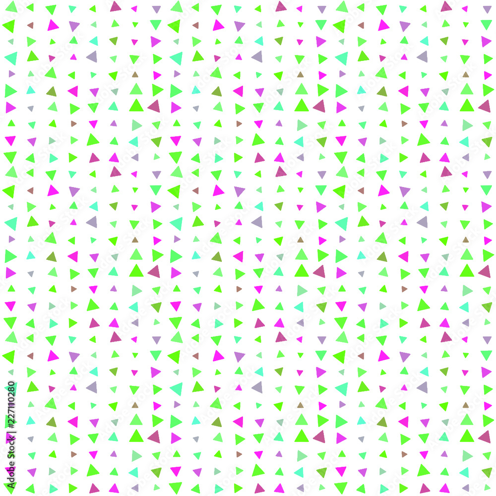 Abstract seamless pattern background with multi-colored varied triangles. Abstract seamless pattern background with multi-colored varied triangles.