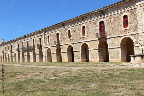 int  rieur du ch  teau de Sant Ferran    Figueres Espagne